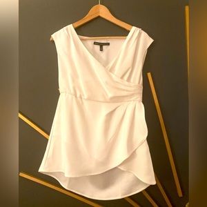 NWT Perfect White Dress Top